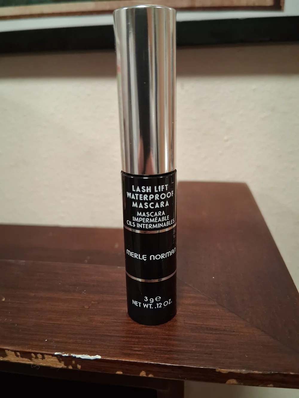 Merle Norman Lash Lift Waterproof Mascara — Black with Silver Cap